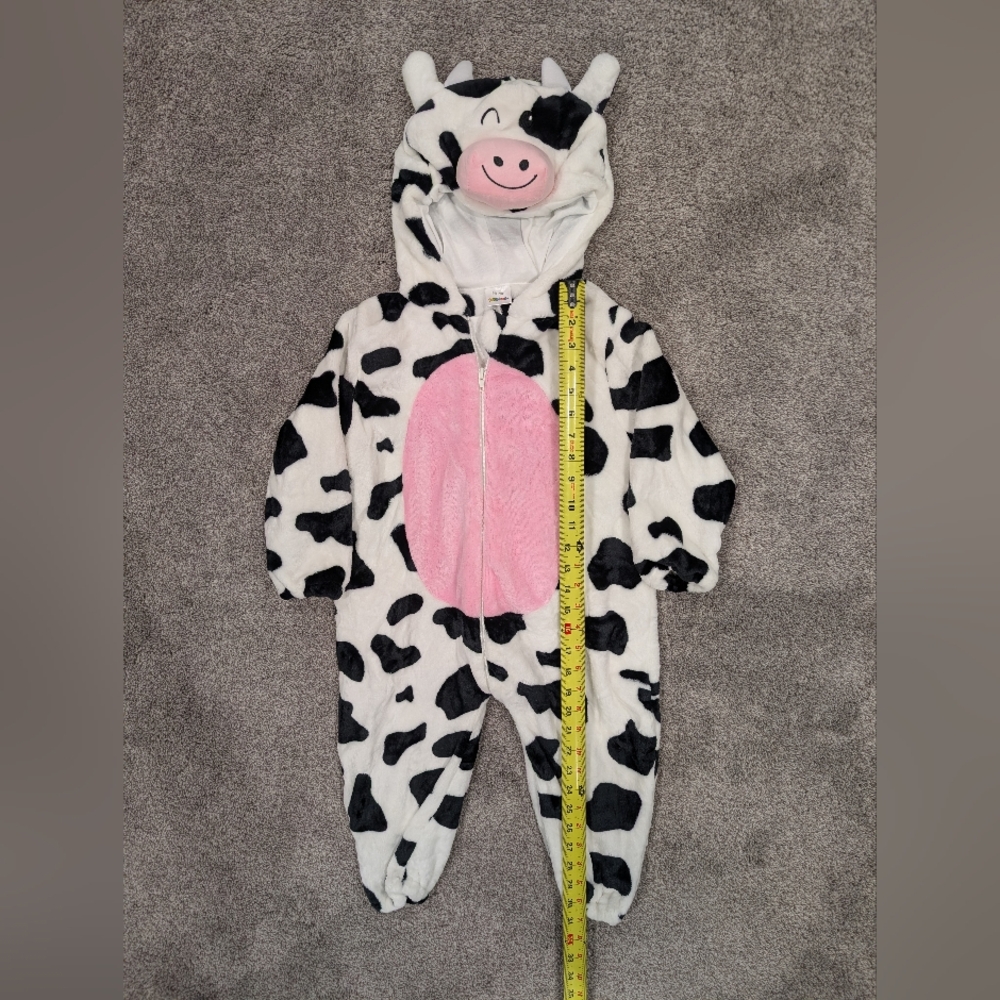 Cow Hooded Onesie For Toddler
